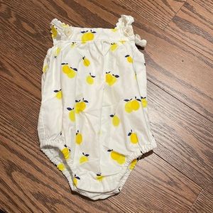 Jacadi Paris Lemon Print Bubble